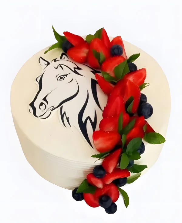 Торт Ягодная дуга Фото