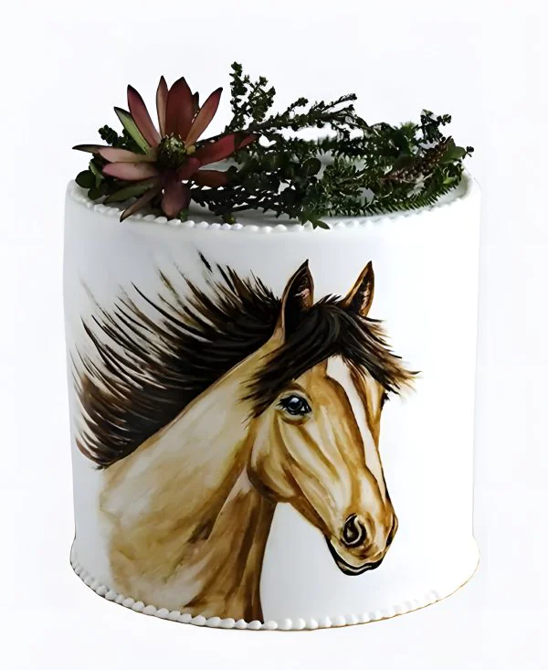 Торт Зелёный акцент Фото