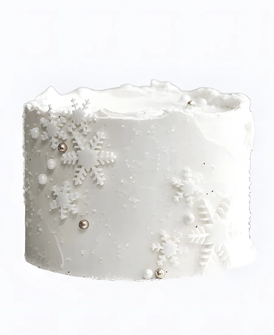Торт Белый снегопад Фото