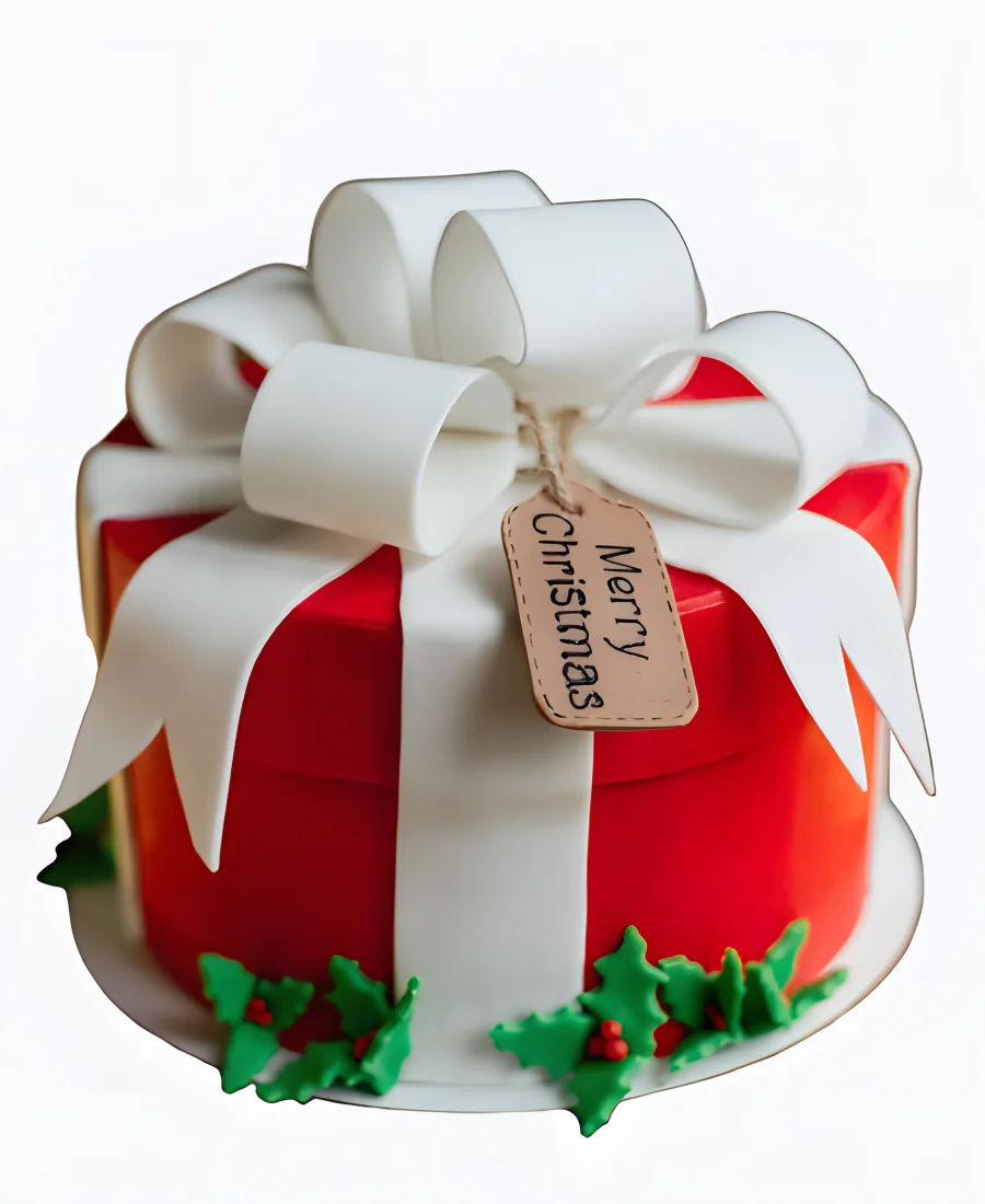 Торт Большой рождественский подарок Фото