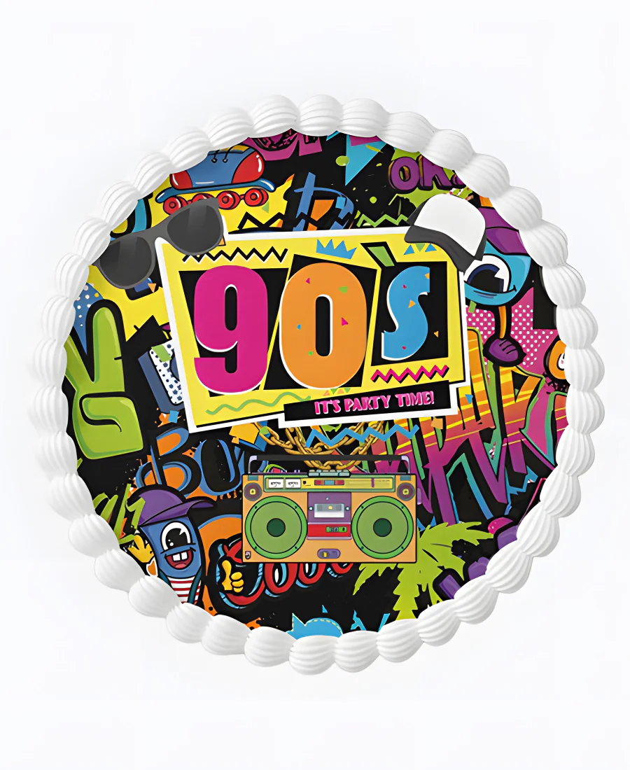 Торт Бумбокс 90s Фото