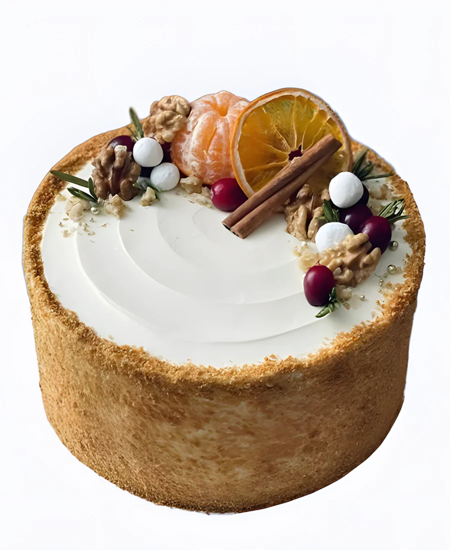 Торт Цитрус и орех Фото