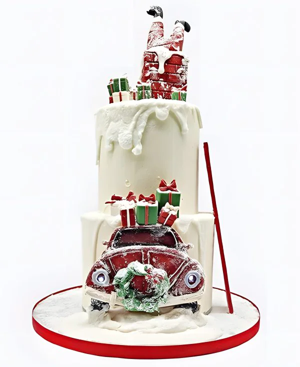 Торт Доставка новогодних чудес Фото