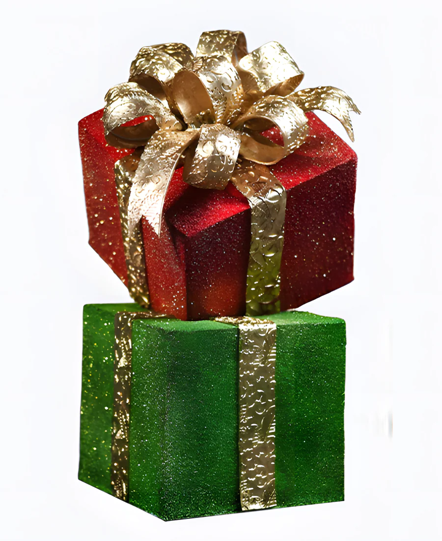 Торт Два новогодних подарка Фото