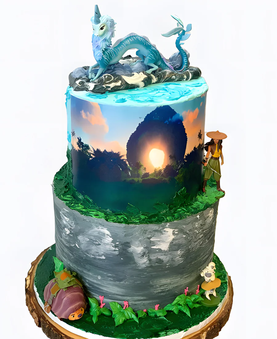 Торт Фэнтези мир Фото