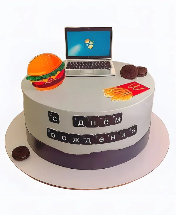 Торт Геймерский перекус Фото