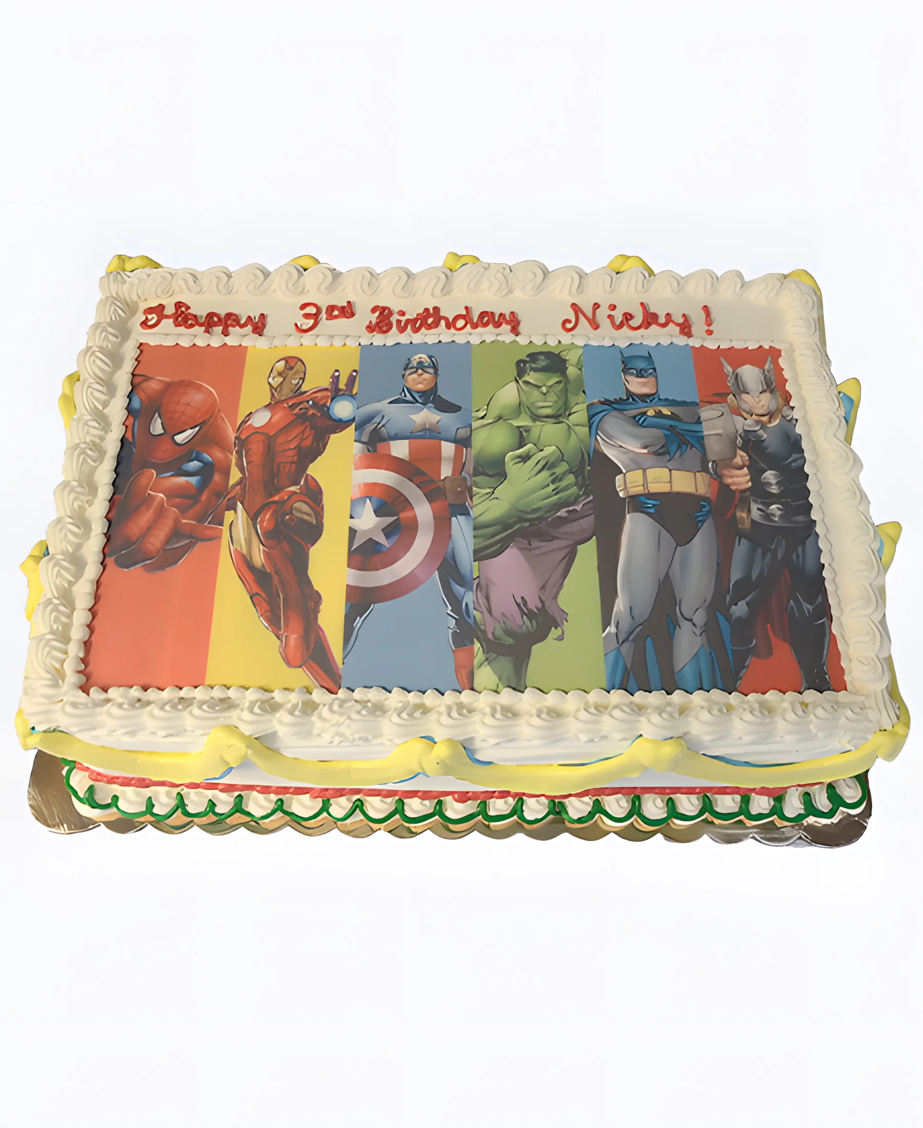 Торт Герои в сборе Фото