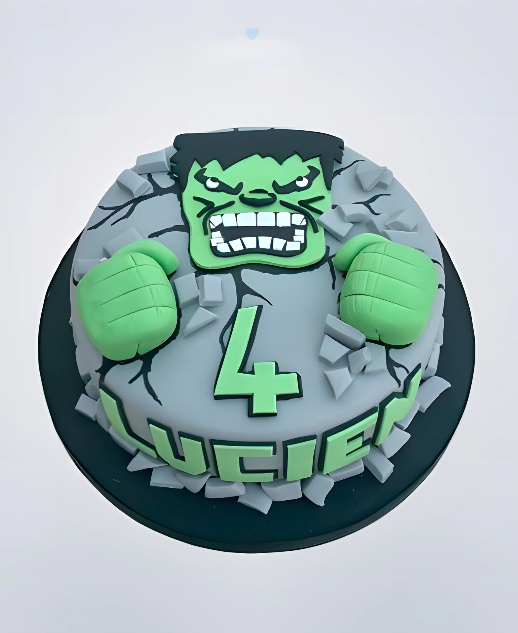 Детский торт Халк Фото