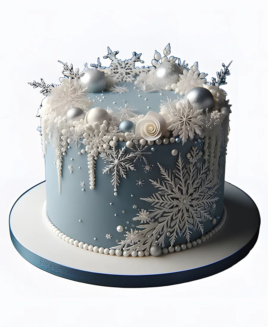 Торт Хрустальная зима Фото