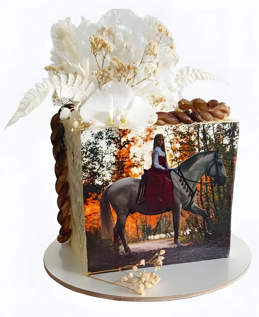 Торт Конная прогулка Фото
