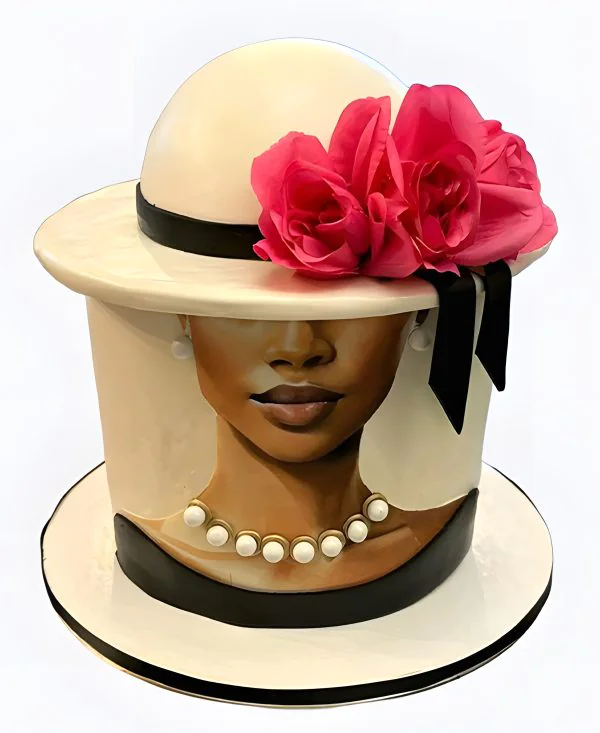 Торт Леди в шляпе Фото