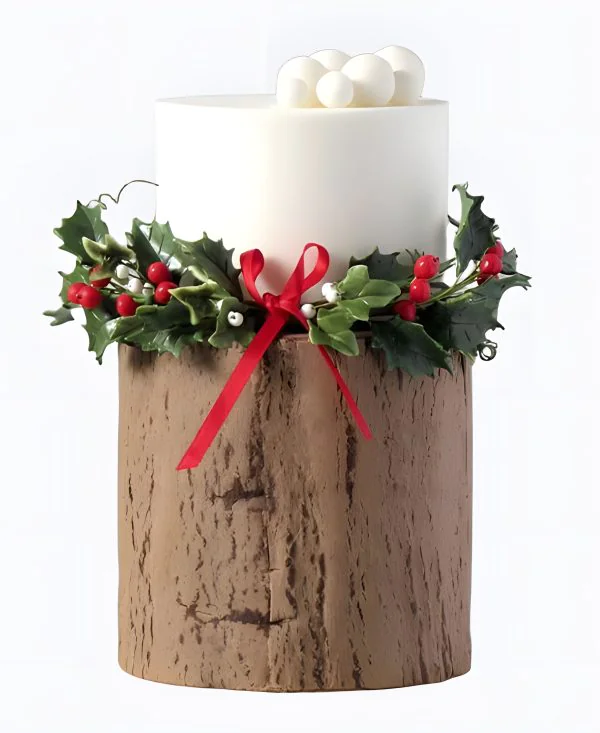 Торт Лесной рождественский венок Фото