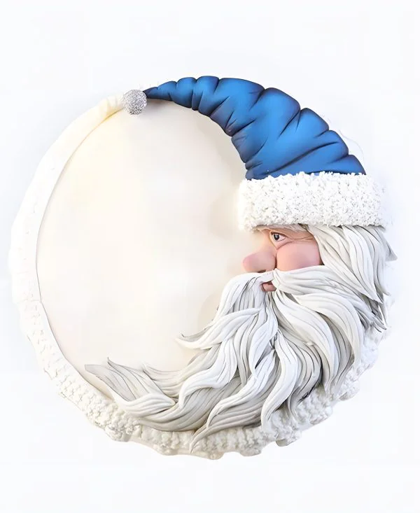 Торт Лунный Дед Мороз Фото