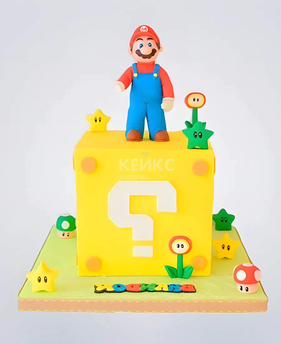 Торт Марио 1 Фото