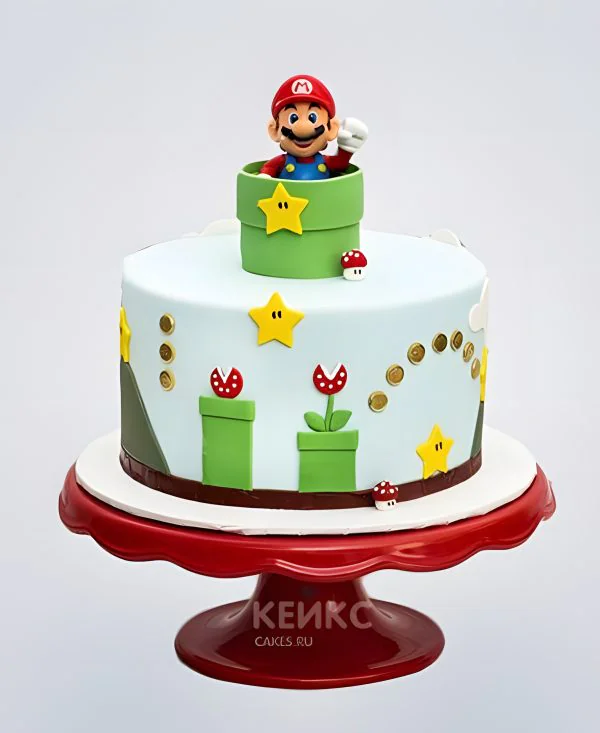 Торт Марио 6 Фото