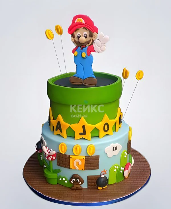 Торт Марио 9 Фото