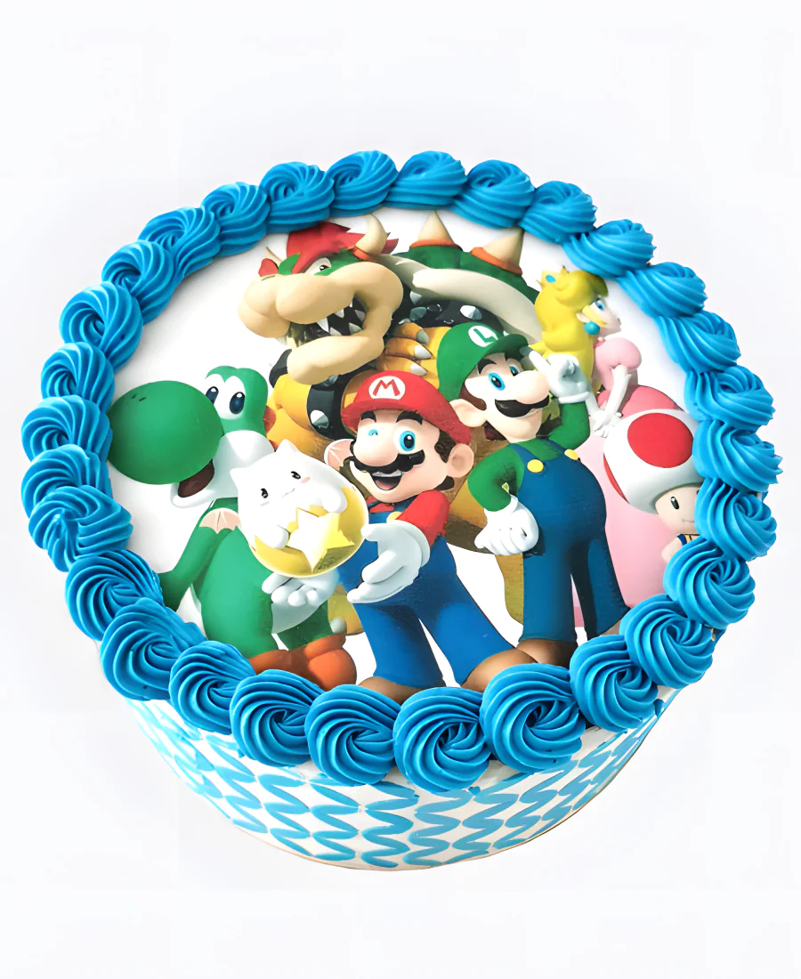 Торт Марио и друзья Фото