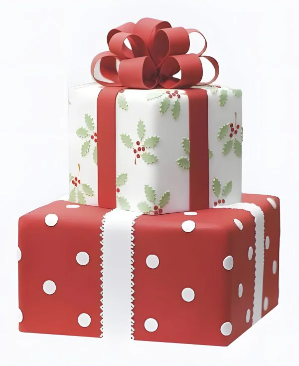 Торт Новогодние подарки Фото