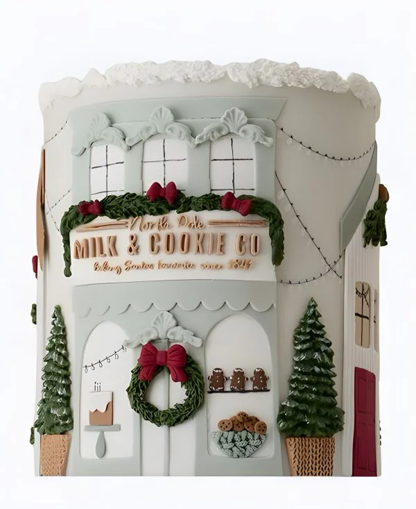 Торт Новогодняя кондитерская Фото