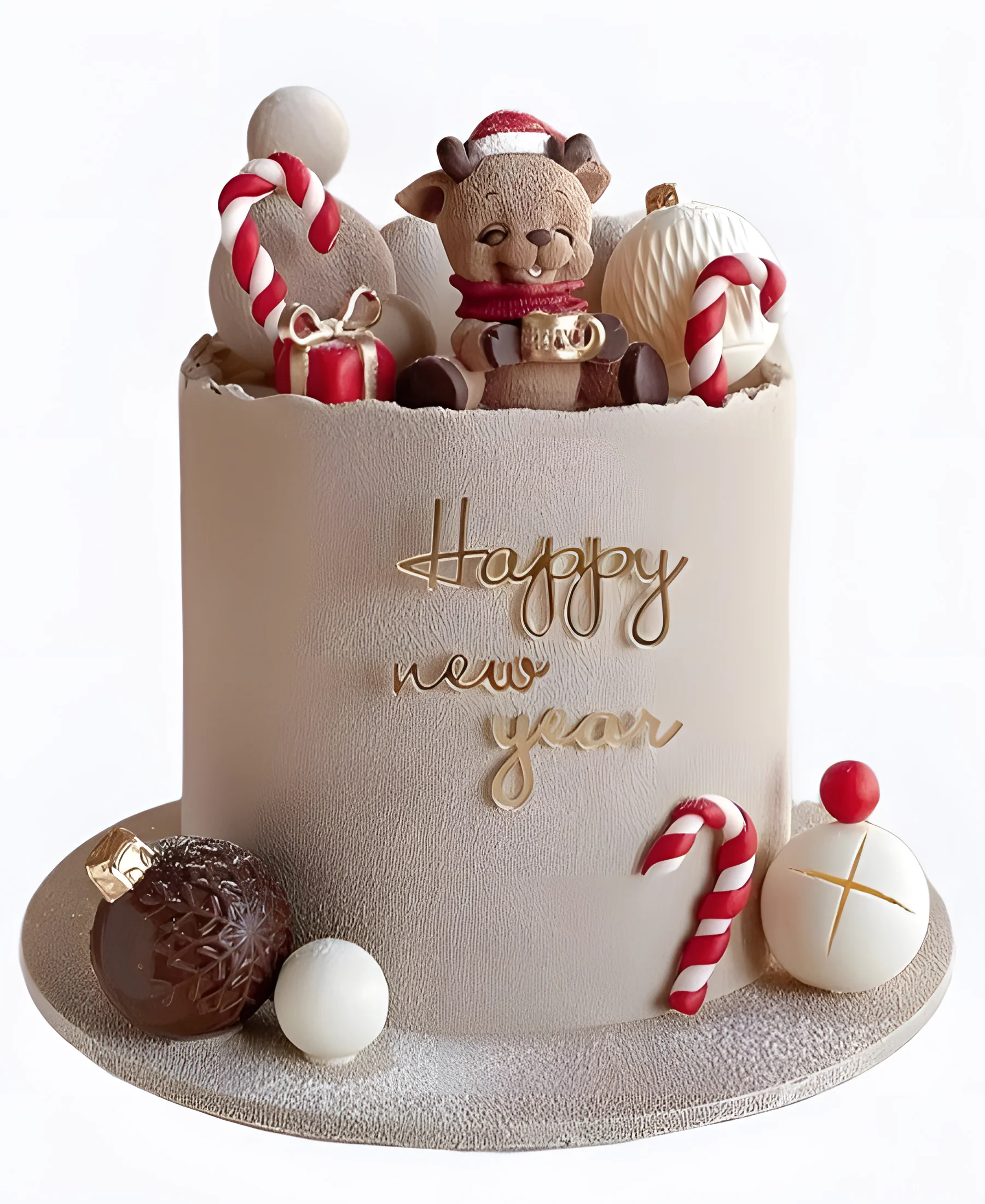 Торт Оленёнок в игрушках Фото