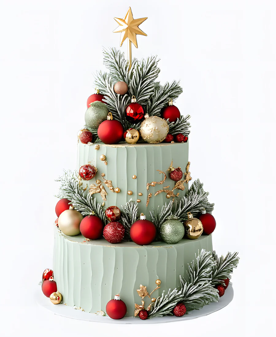 Торт Праздничная ёлка Фото