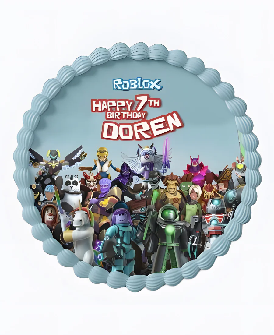 Торт Roblox армия Фото