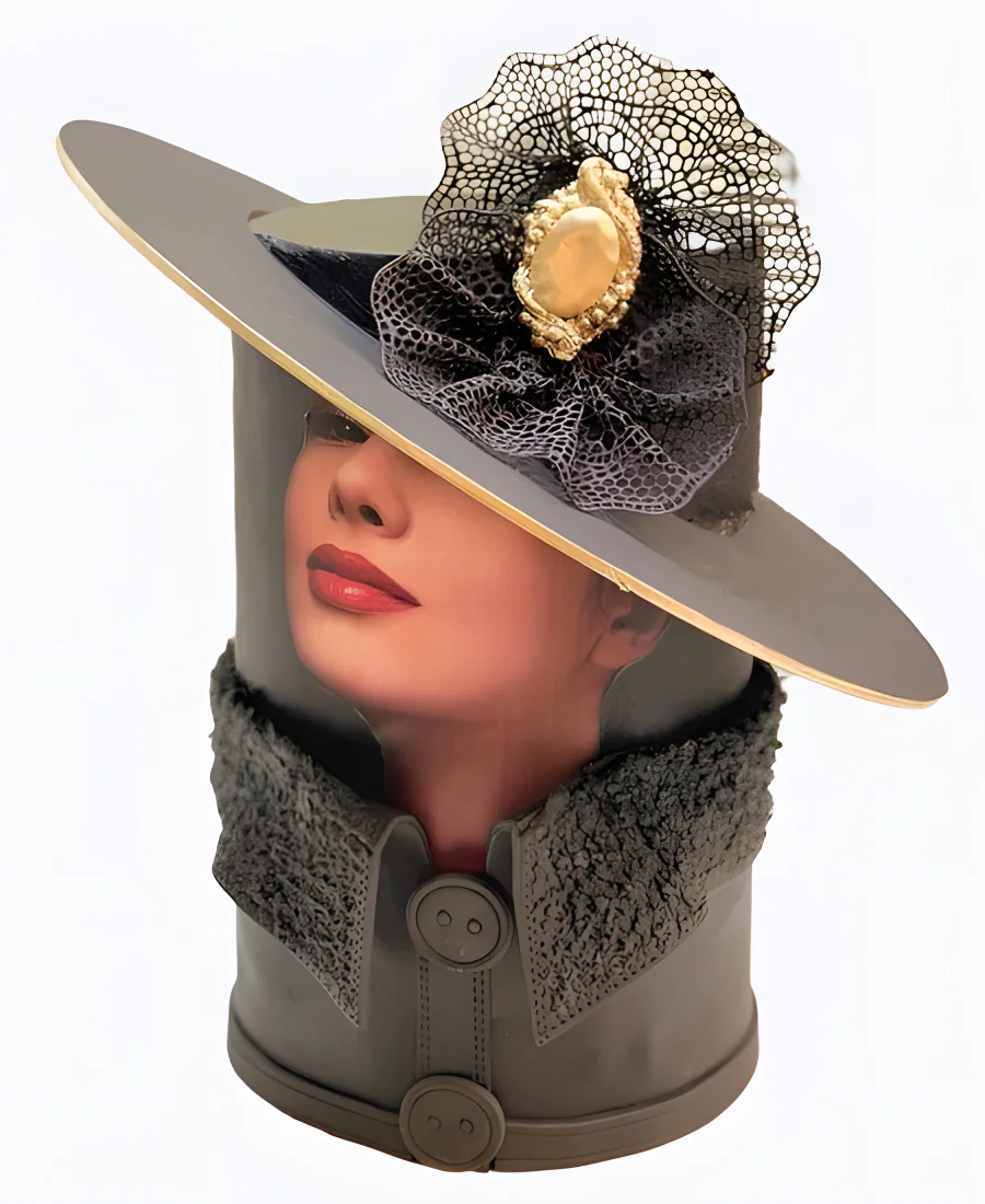 Торт Шляпа и кружево Фото