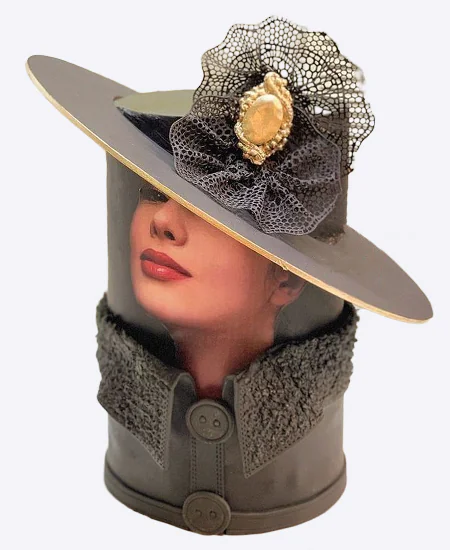 Торт Шляпа и кружево Фото