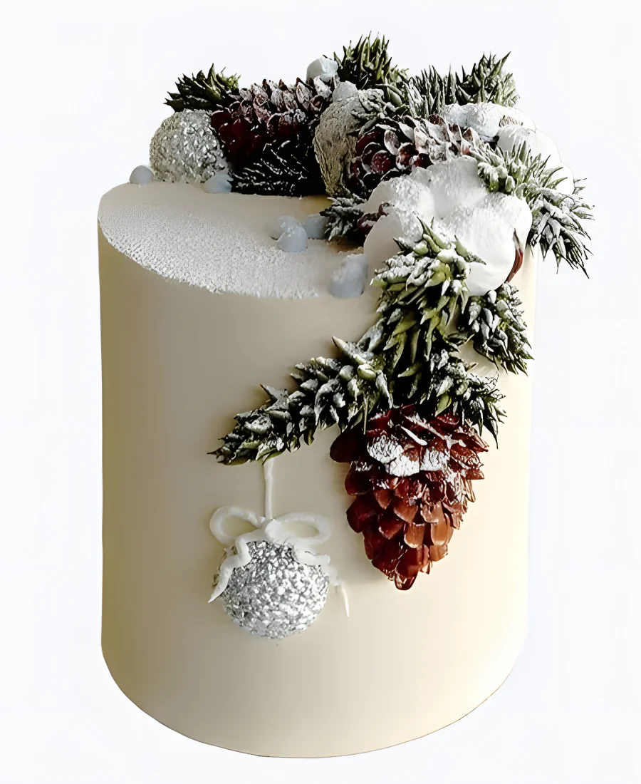 Торт Снежные шишки Фото