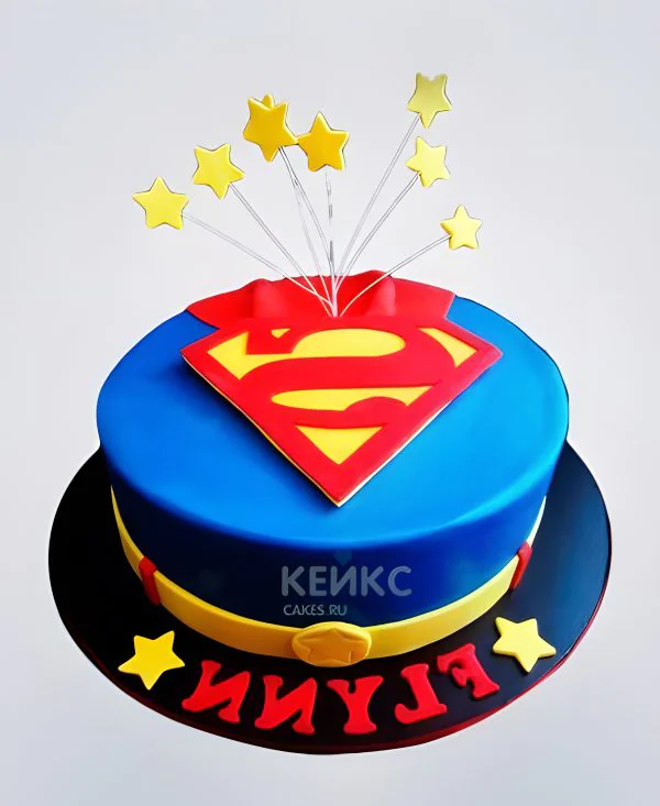 Торт Супермен 9 Фото