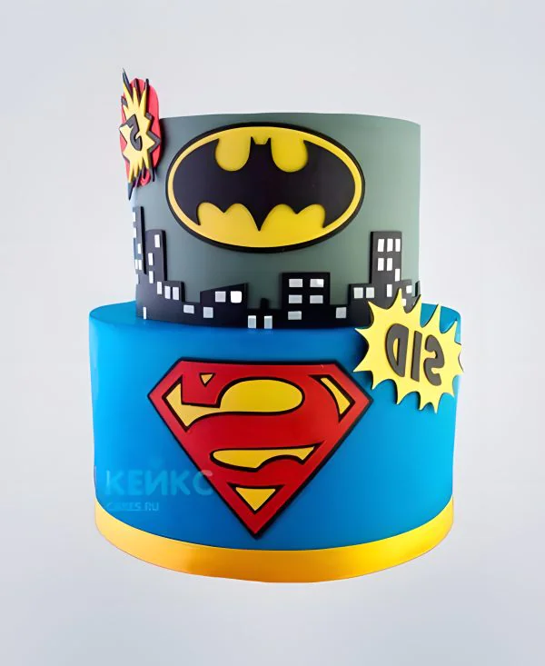 Торт Супермен 10 Фото