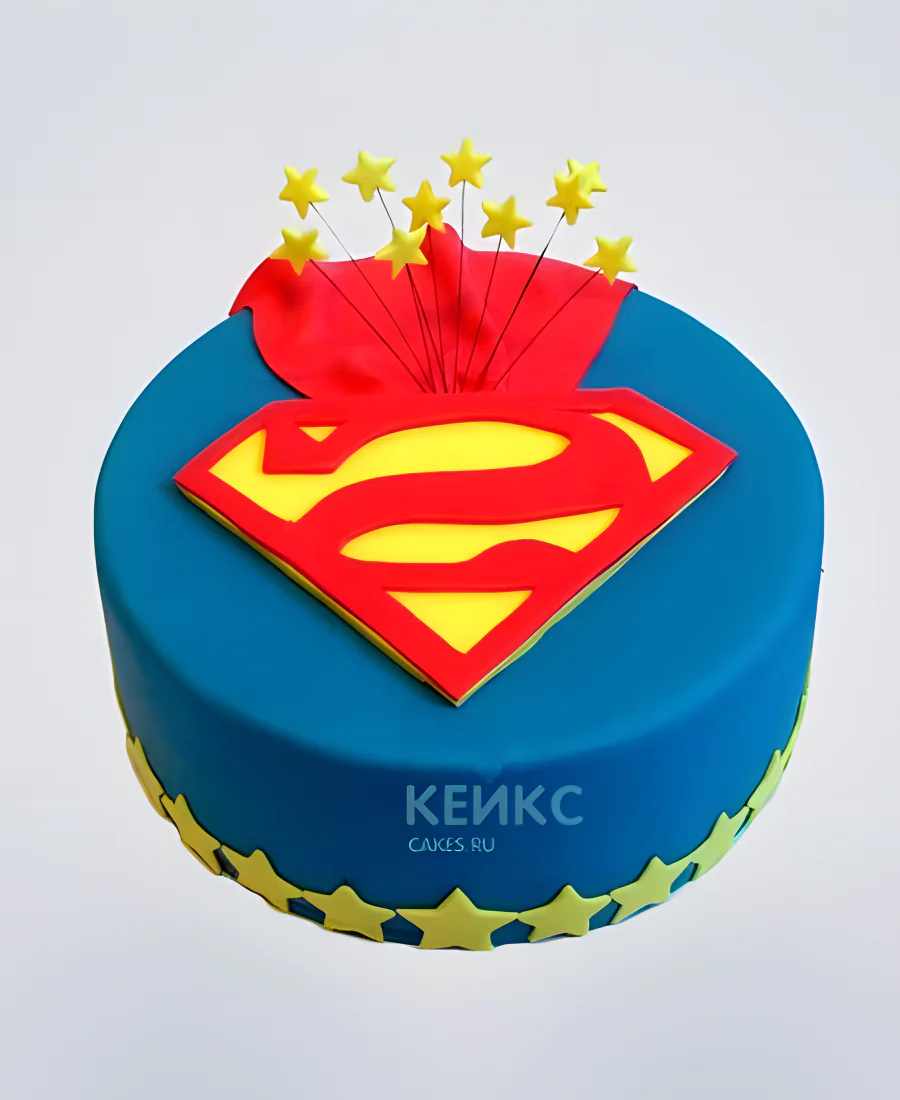 Торт Супермен 13 Фото