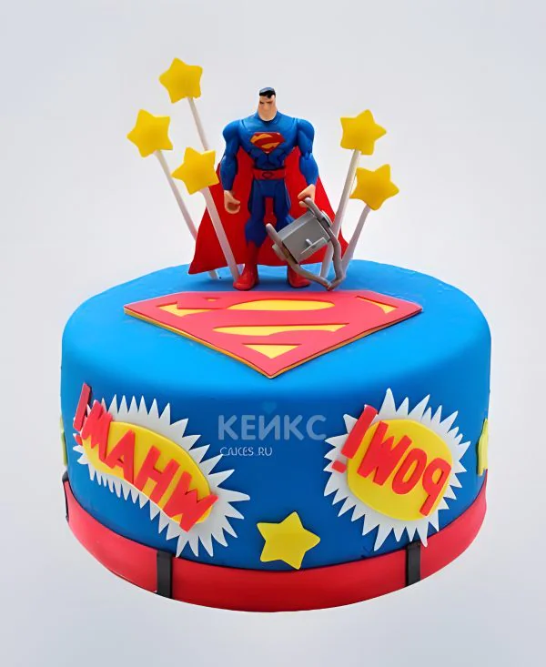 Торт Супермен 3 Фото