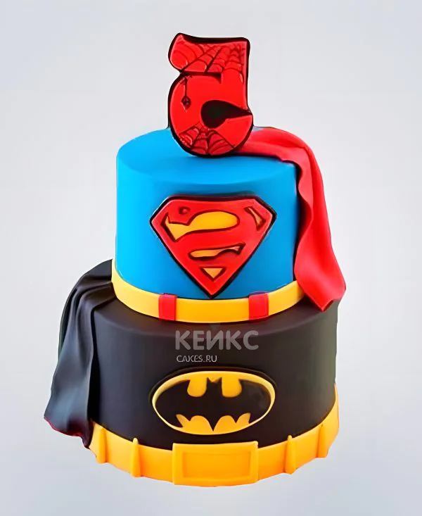 Торт Супермен 6 Фото