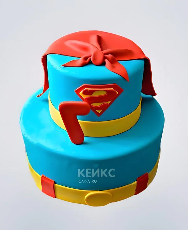 Торт Супермен 7 Фото