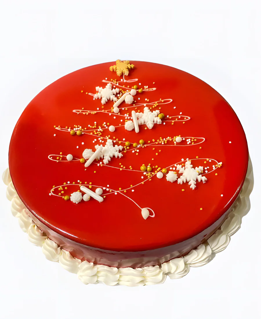 Торт Сверкающая красная ночь Фото