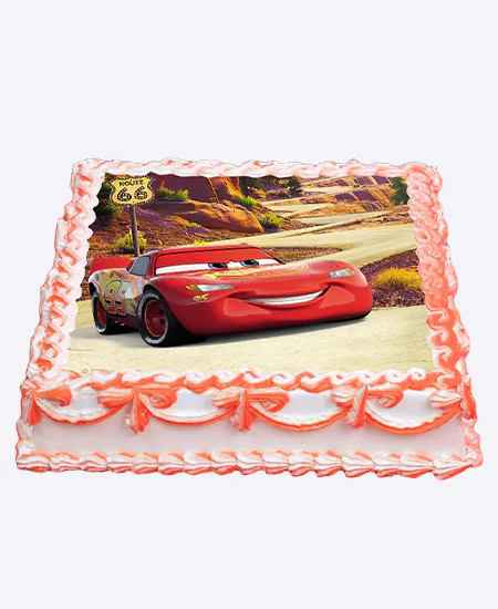 Торт Тачки гонка Фото