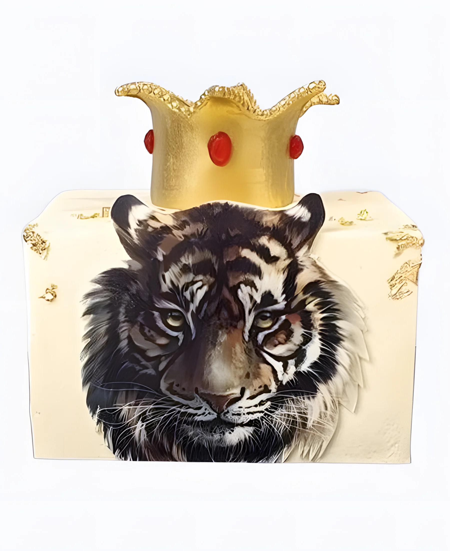 Торт Тигр в короне Фото