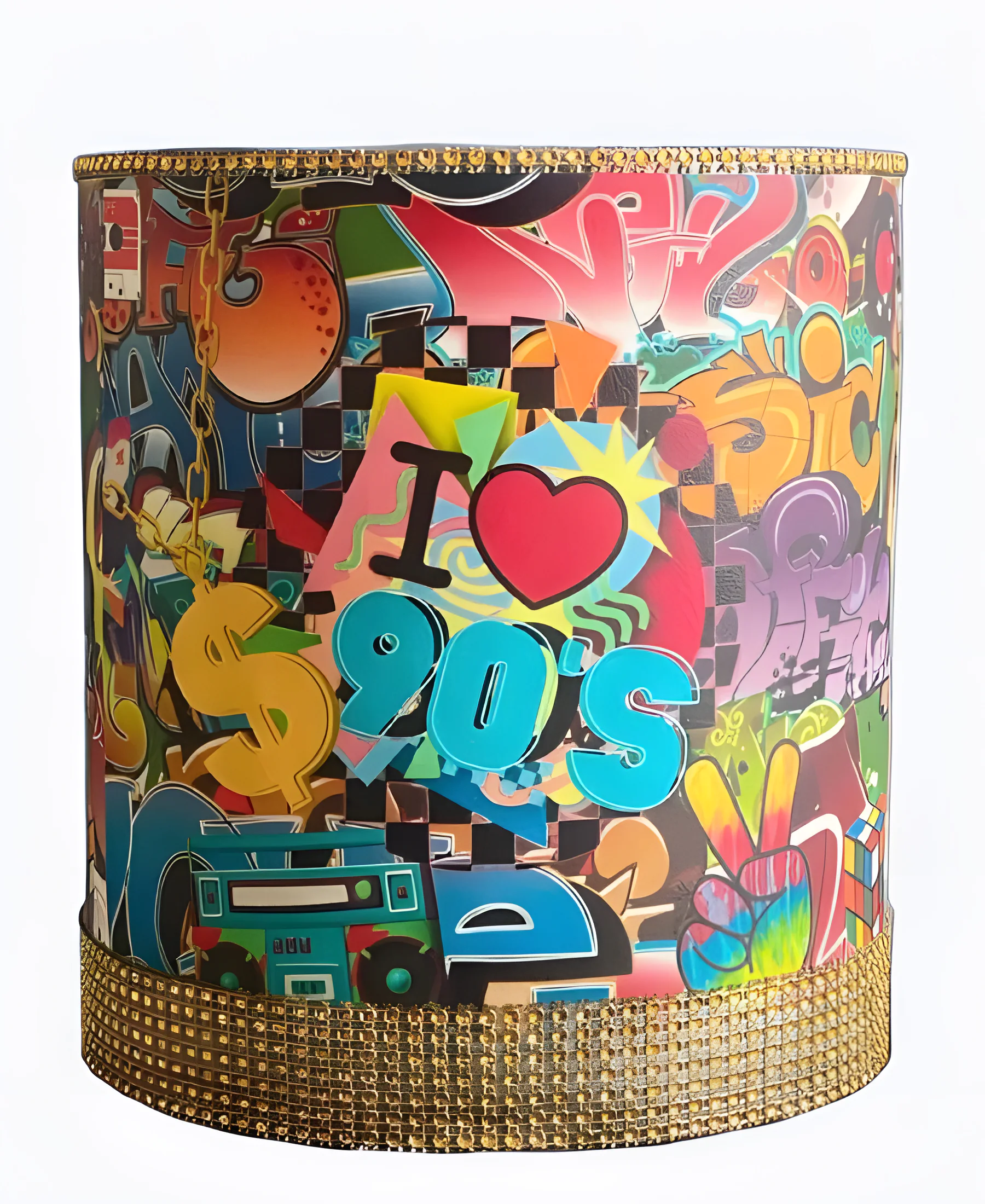 Торт Уличный стиль 90s Фото