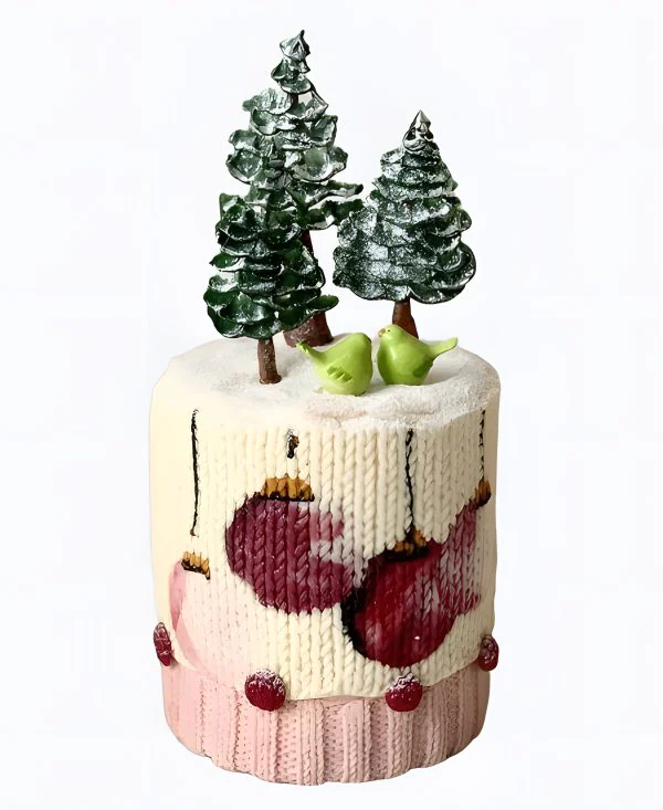 Торт Вязаный лес Фото