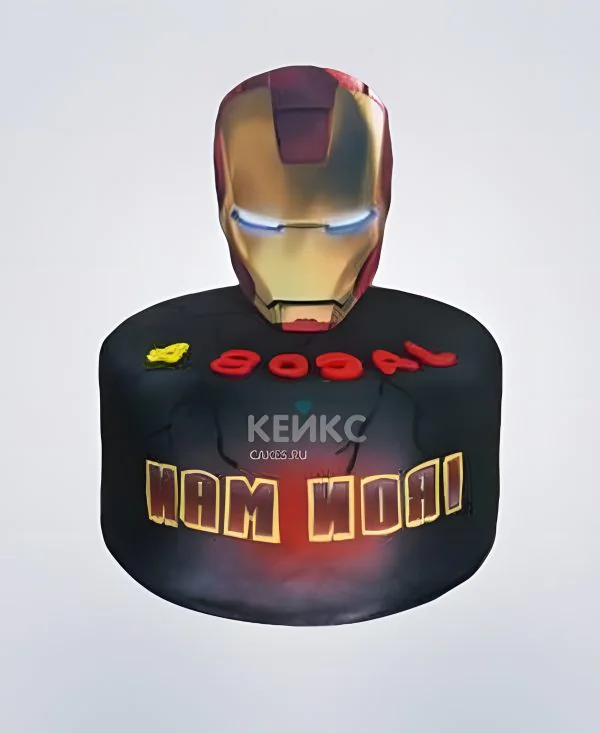 Торт Железный человек 10 Фото