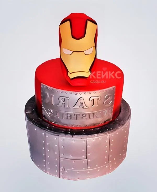 Торт Железный человек 6 Фото