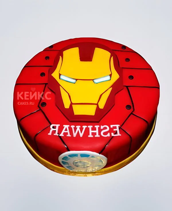 Торт Железный человек 8 Фото