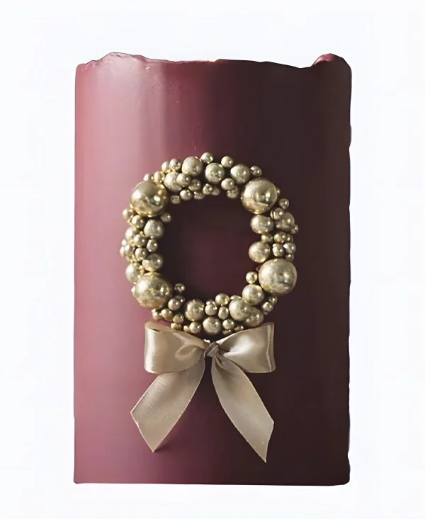 Торт Зимний бордо люкс Фото