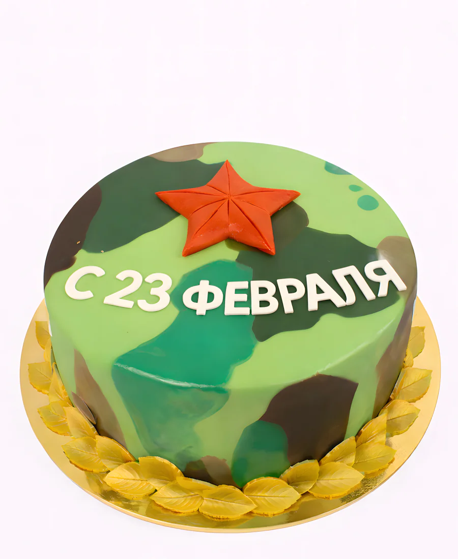 Торт папе на 23 февраля Фото