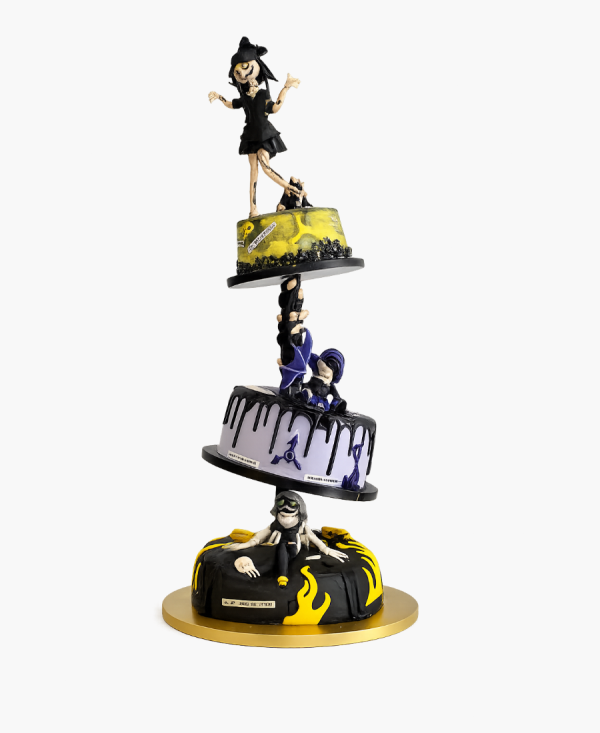 Фантастический торт из сериала Murder Drones Фото