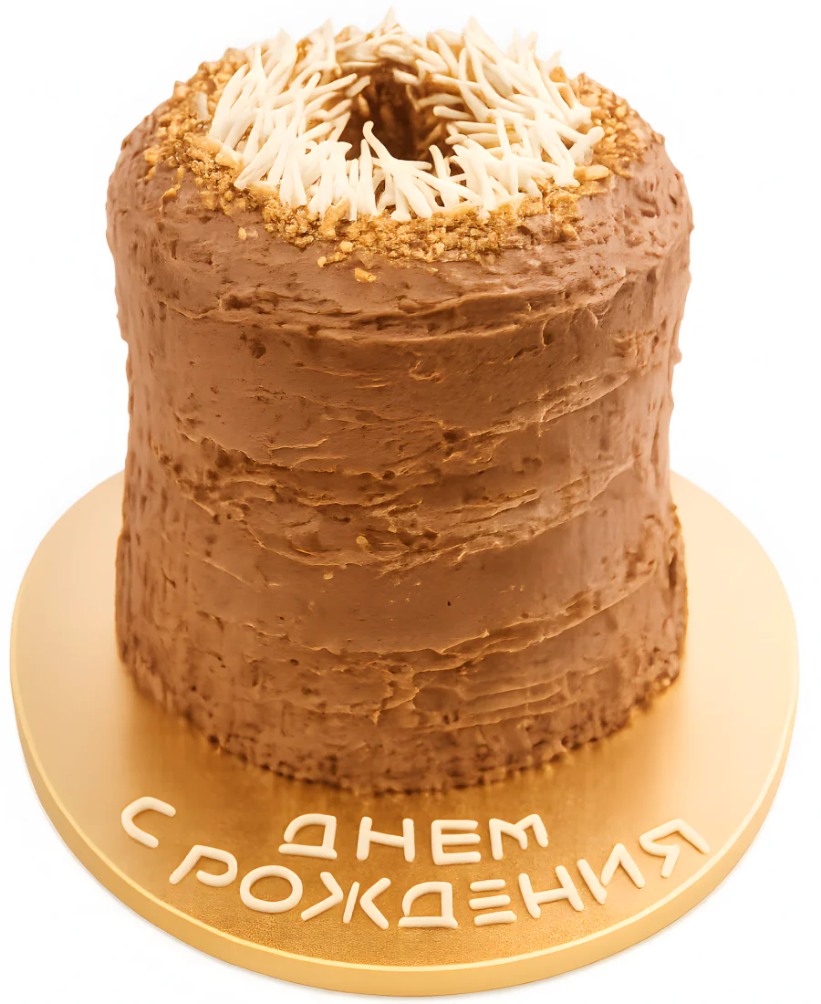 Необычный торт в виде выползающего Шаи-Хулуда из песка Фото