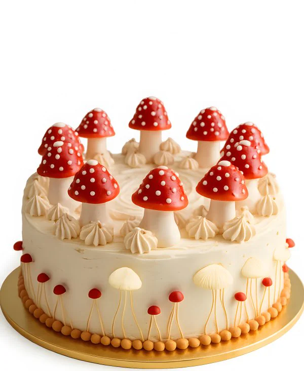 Нежный торт Грибная Пора для грибника Фото