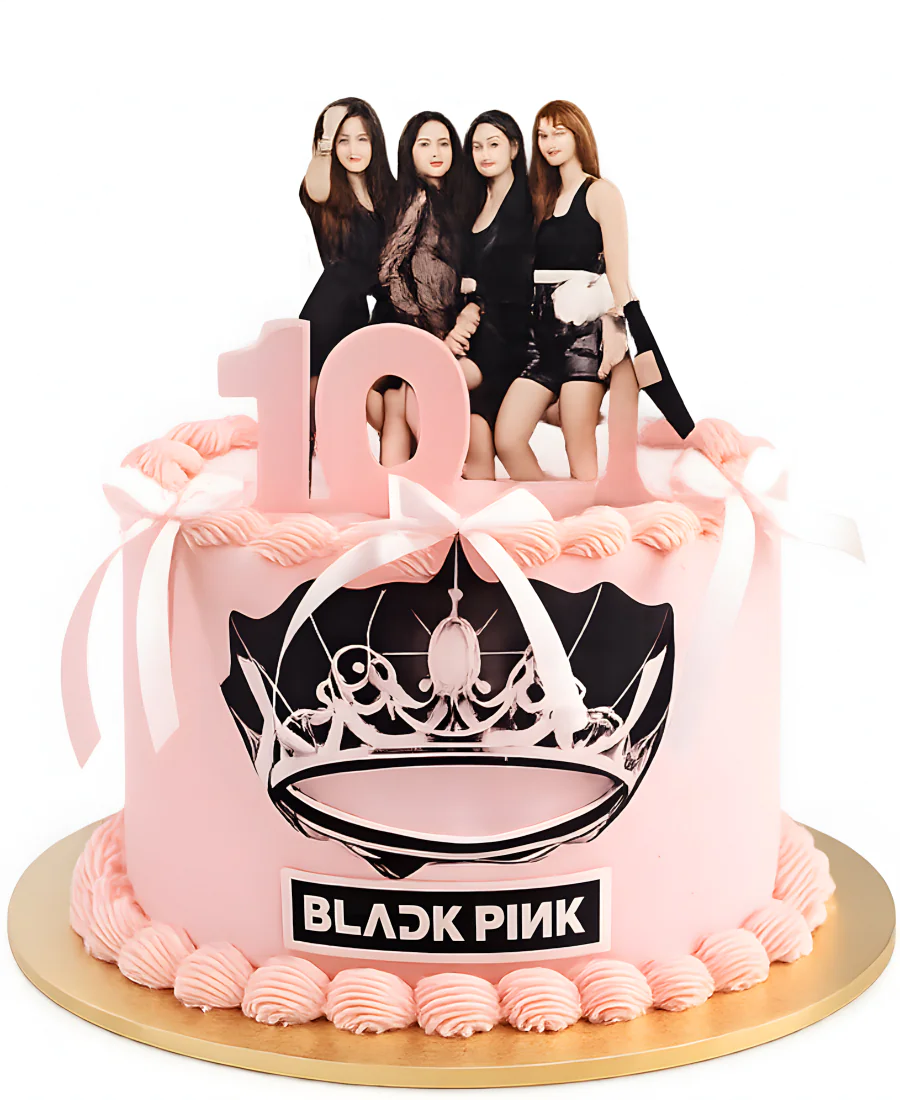 Торт фанату группы Blackpink Фото