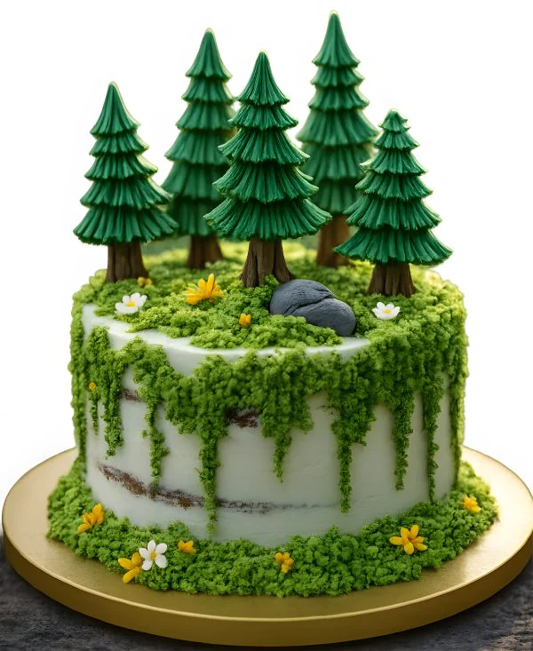 Славный торт с Еловой поляной Фото